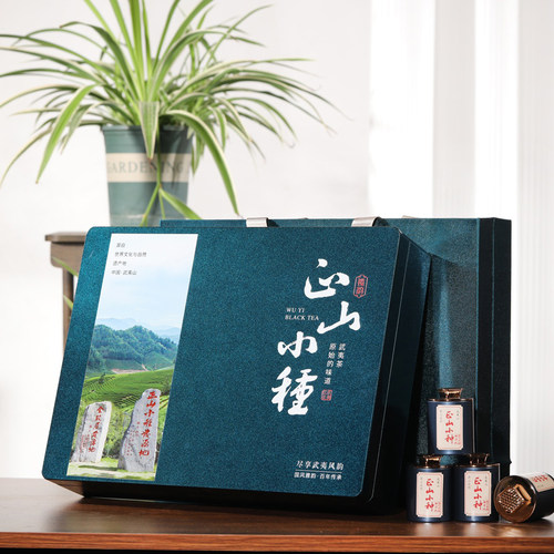 武夷山正山小种红茶过节送礼盒装
