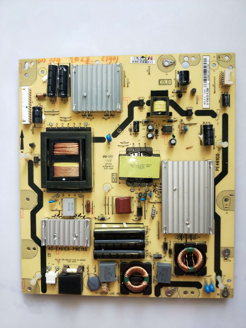 原装TCL L55E5690A-3D液晶电视电源板40一E461C6一PWF1XG PE461C0
