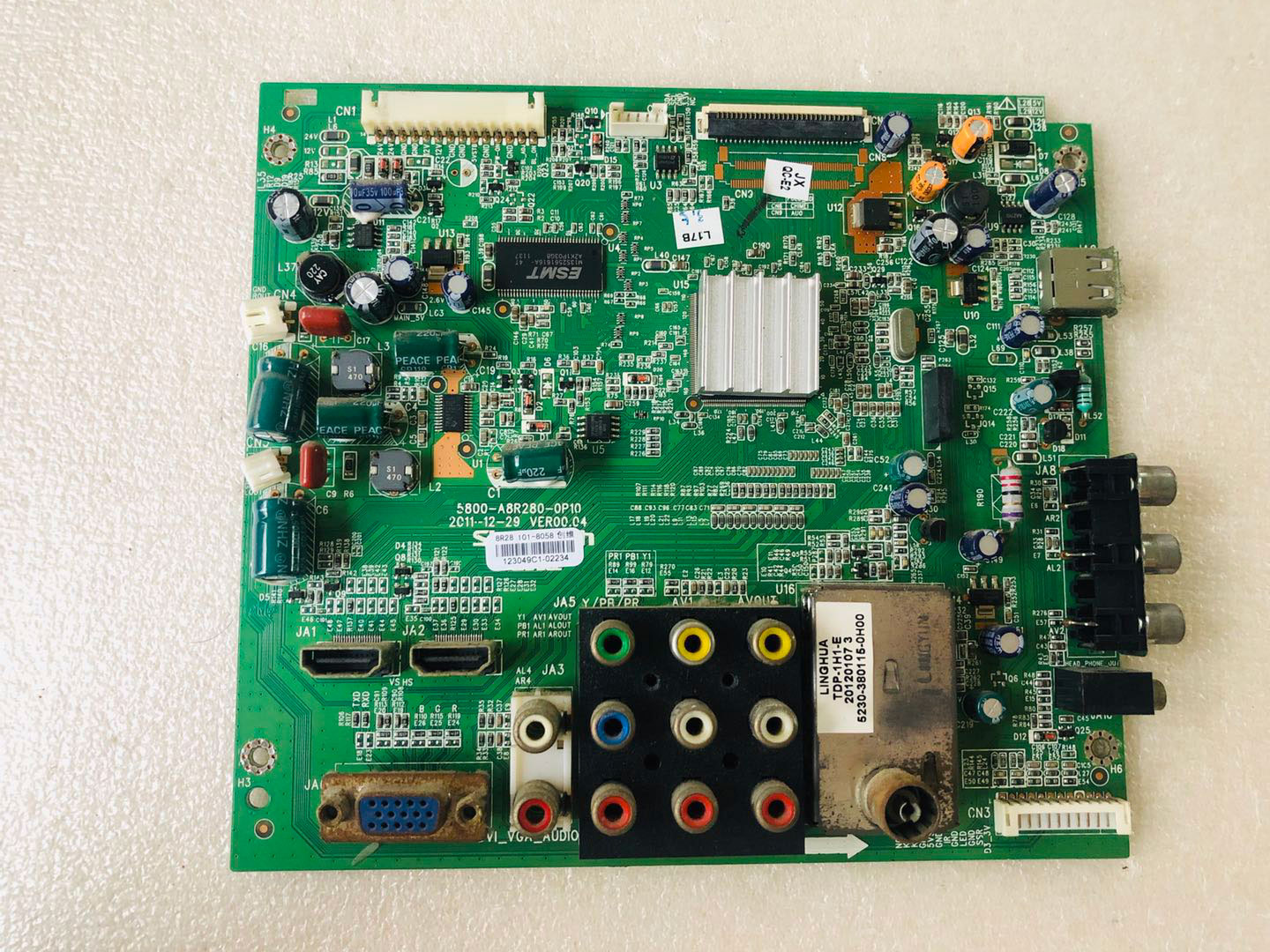 原装创维32E55HM液晶电视主板5800-A8R280-0P10屏SDL320X1一S00A