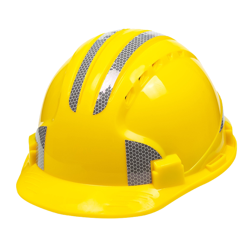 牛保安反光安全帽工地国标建筑工程加厚透气领导男劳保头盔定制夏