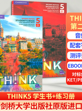 THINK 5（STUDENT'S BOOK&WORKBOOK）6ND EDITION Puchta,Stranks&Lewis-Jones,Jeff Stranks&Lewis-Jones 著 著