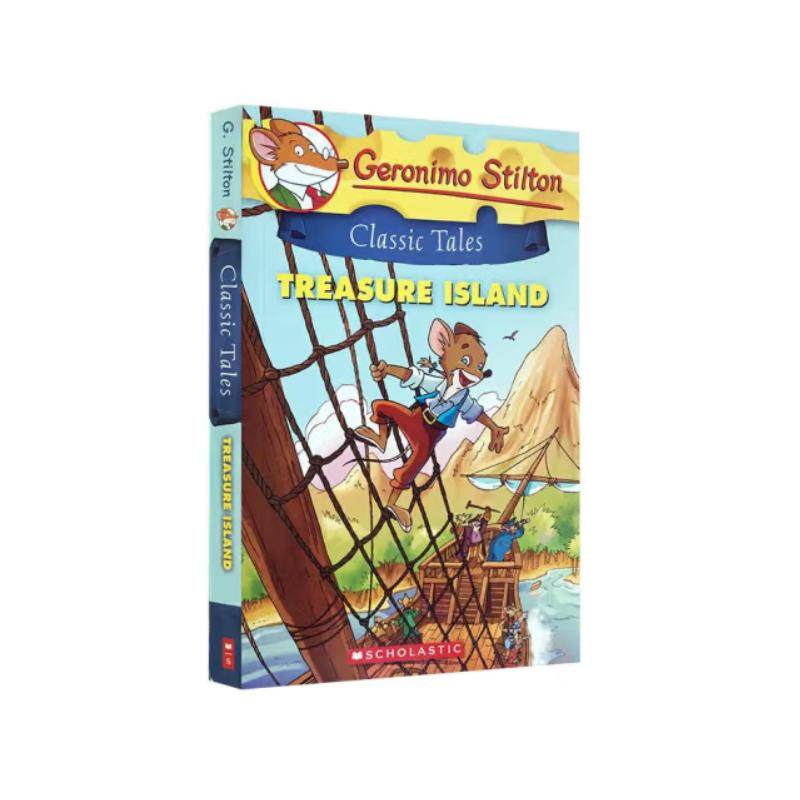 Geronimo Stilton 老鼠记者世界名著版 1 金银岛 Treasur Geronimo Stilton 著 原版其它外版书 新华书店正版图书籍,书籍/杂志/报纸,原版其它,淘宝优惠券,粉丝福利购,淘宝优惠卷