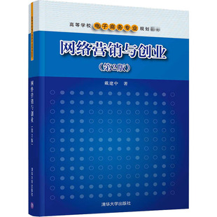 网络营销与创业(第2版) 戴建中 著 电子商务大中专 新华书店正版图书籍 清华大学出版社