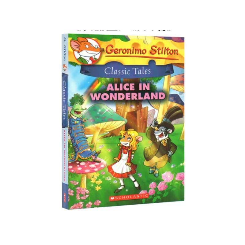 GERONIMO STILTON 老鼠记者世界名著版 5 爱丽丝梦游仙境 Geronimo Stilton 著 原版其它外版书 新华书店正版图书籍,书籍/杂志/报纸,儿童读物原版书,淘宝优惠券,粉丝福利购,淘宝优惠卷