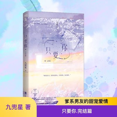 只要你 完结篇 九兜星 著 青春/都市/言情/轻小说文学 新华书店正版图书籍 北京联合出版公司