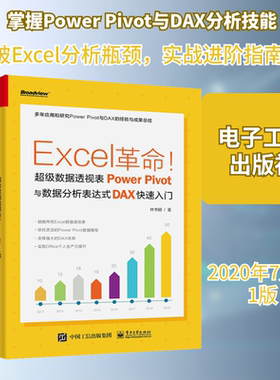 Excel革命!超级数据透视表Power Pivot与数据分析表达式DAX快速入门 林书明 著 操作系统（新）专业科技 新华书店正版图书籍