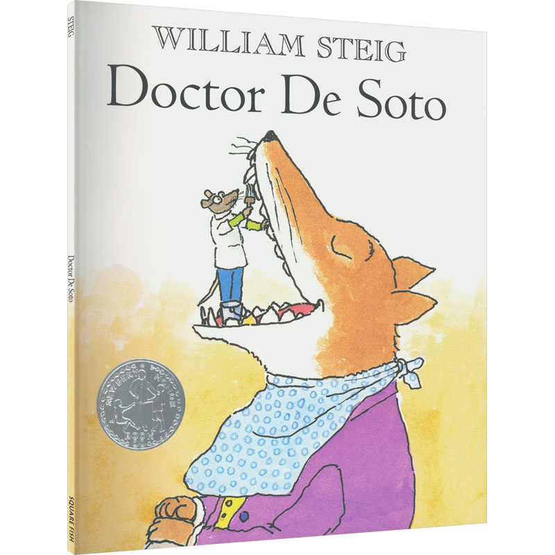 DOCTOR DE SOTO 威廉·斯泰格 著 著 儿童读物原版书外版书 新华书店正版图书籍 麦克米伦出版集团