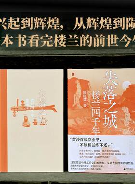 失落之城 楼兰四千年 陈晓露 著 以四千年宏大叙事 重述西域文明的史诗篇章 一本书读完楼兰的前世今生 广西师范大学出版社