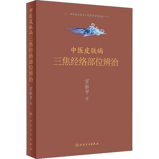 中医皮肤病三焦经络部位辨治 宫振甲 人民卫生出版社 皮肤病学皮肤科医学书 中医皮肤病临证经验 中医诊疗护理常见皮肤病