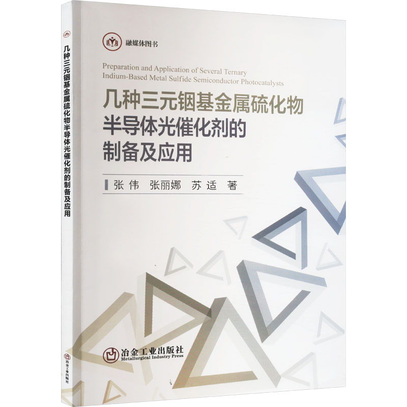 几种三元铟基金属硫化物半导体光催化剂的制备及应用 张伟,张丽娜,苏适 著 工业技术其它专业科技 新华书店正版图书籍 书籍/杂志/报纸 工业技术其它 原图主图