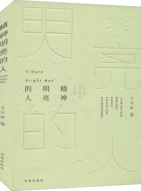 精神明亮的人 王开岭散文随笔自选集 游历一个智者 一位诗人的精神高地 书海出版社