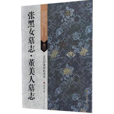 张黑女墓志·董美人墓志 刘天琪 编著 著 书法/篆刻/字帖书籍艺术 新华书店正版图书籍 江苏凤凰美术出版社