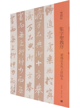 集字圣教序 刘铁云本与王铎临本 邓宝剑,赵安悱 编 书法/篆刻/字帖书籍艺术 新华书店正版图书籍 文物出版社