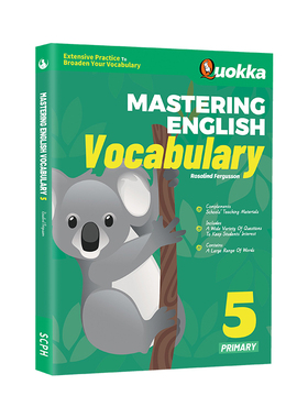 新加坡词汇5年级 SCPH 著 进口教材/考试类/工具书类原版书外版书 新华书店正版图书籍 FOREIGN PUBLISHER