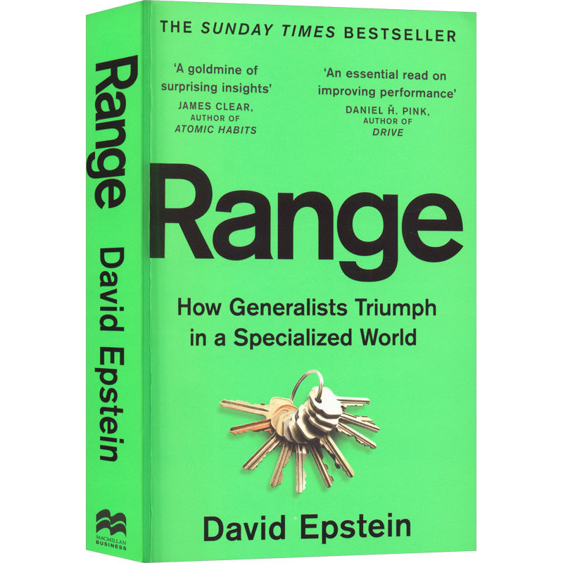 RANGE PB NEC 大卫·艾普斯坦 著 著 人文社科类原版书外版书 新华书店正版图书籍 麦克米伦出版集团