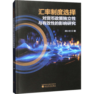 汇率制度选择对货币政策独立性与有效性的影响研究 胡小文 著 经济理论经管、励志 新华书店正版图书籍 经济科学出版社