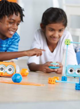现货美国Learning Resources Botley Robot编程机器人套装 77片