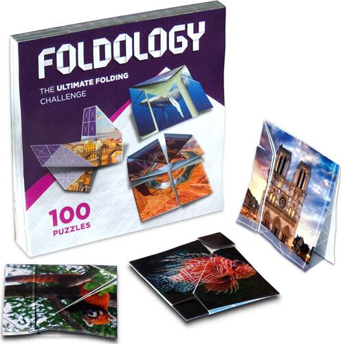 现货FOLDOLOGY 折纸益智游戏 动手脑筋急转弯