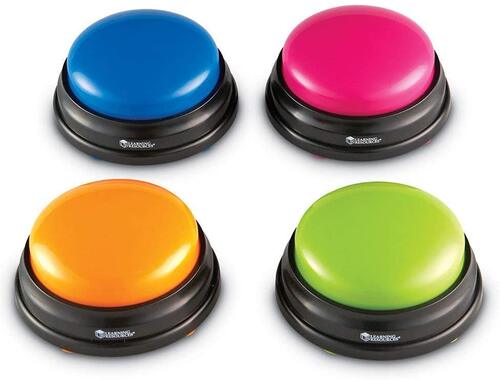 正版Learning Resources Answer Buzzers应答蜂鸣器  多色