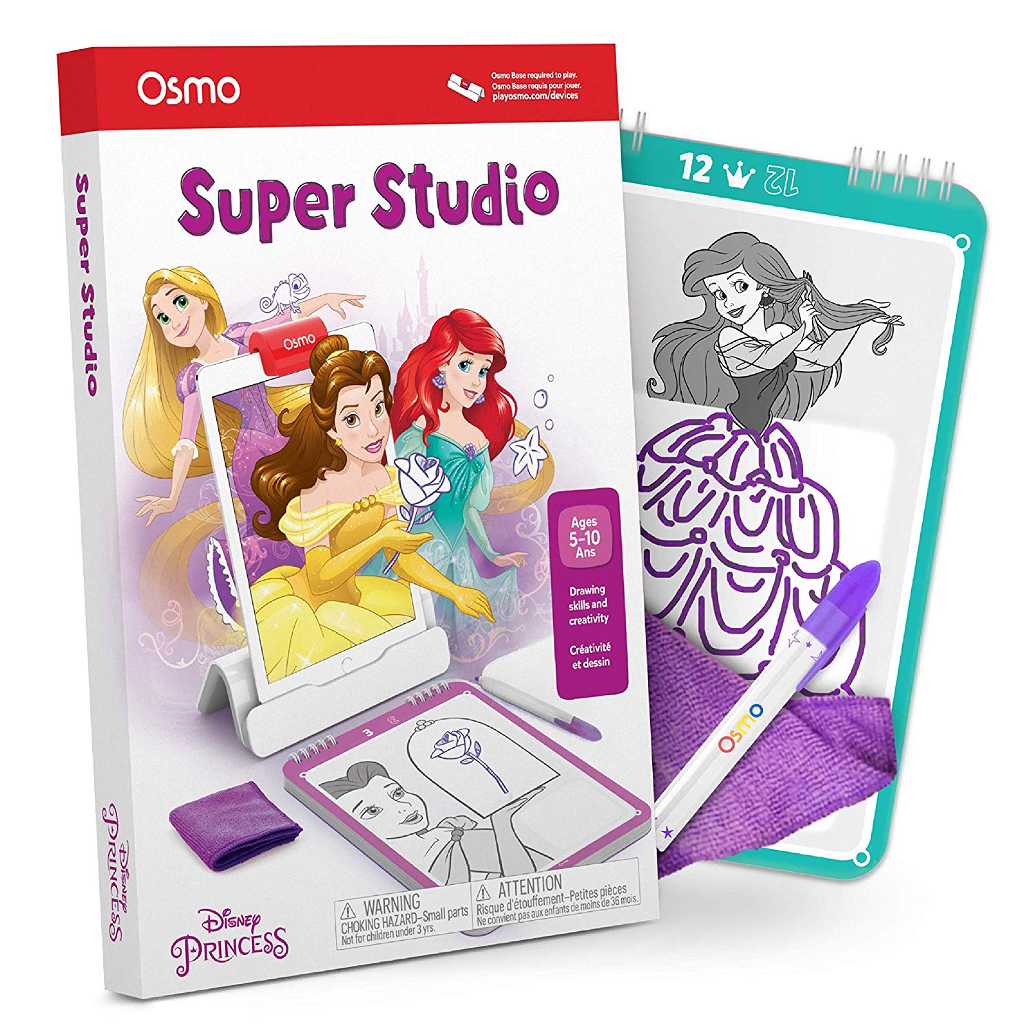 Osmo Super Studio Disney Princess画出孩子喜欢的迪士尼公主