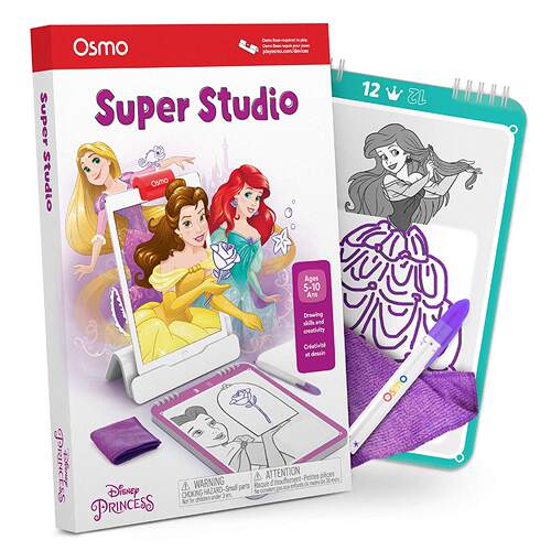 Osmo Super Studio Disney Princess 画出孩子喜欢的迪士尼公主