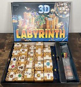 美国Ravensburger 3D Labyrinth儿童益智游戏家庭桌游 2-4名玩家
