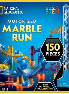 国家地理Motorized Marble Run马达机械滚珠STEM儿童益智玩具