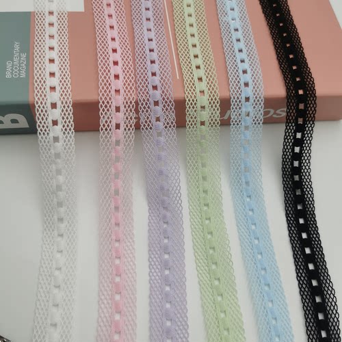 2.0CM彩色网毛球目弹力带