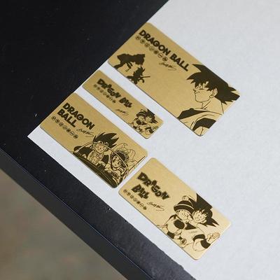 黄铜高达模型七龙珠动漫手办铭牌定制激光金属定制汽车展示标识牌