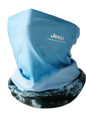 jeep冰丝防晒面罩男护全脸夏季