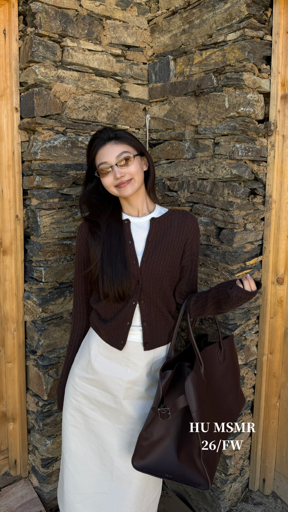 HU早秋新款韩版休闲单排扣极简舒适纯色显瘦针织开衫外套女C6502