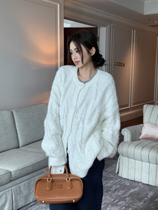 11AN秋季新款韩系简约系列圆领开衫毛衣外套A1833