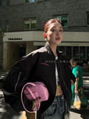 刺绣潮流夹克棒球服后背字母长袖 More有熊秋季 新款 外套休闲2500