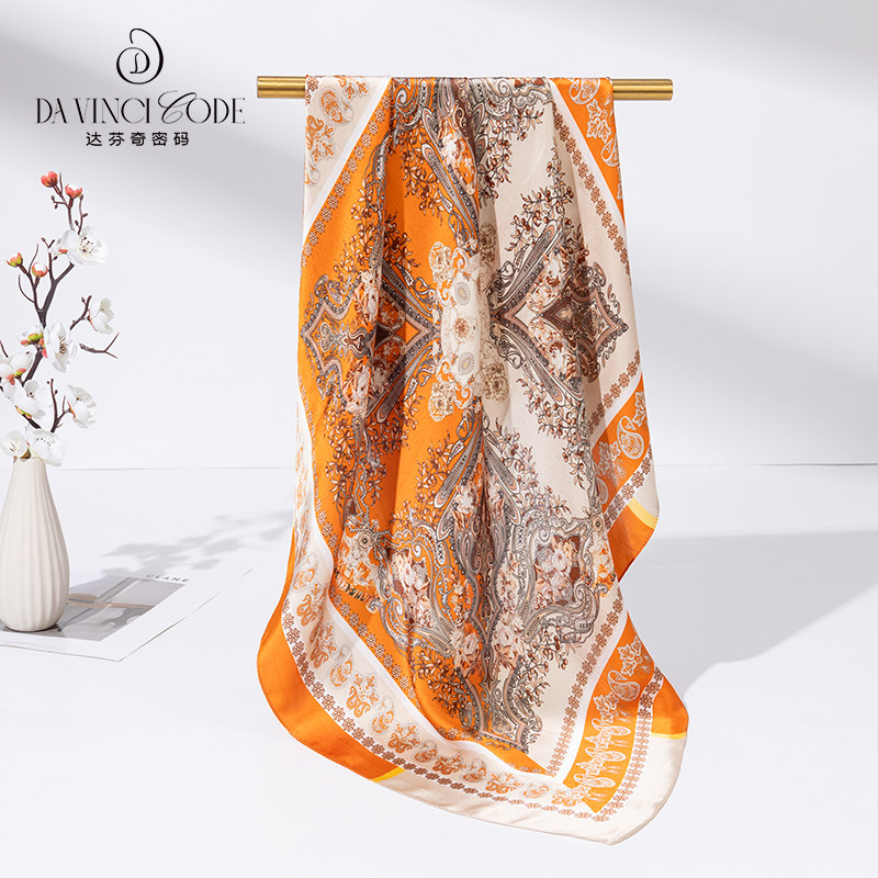 上海故事真丝方巾女高级感丝巾礼盒系脖围巾实用三八妇女实用礼物