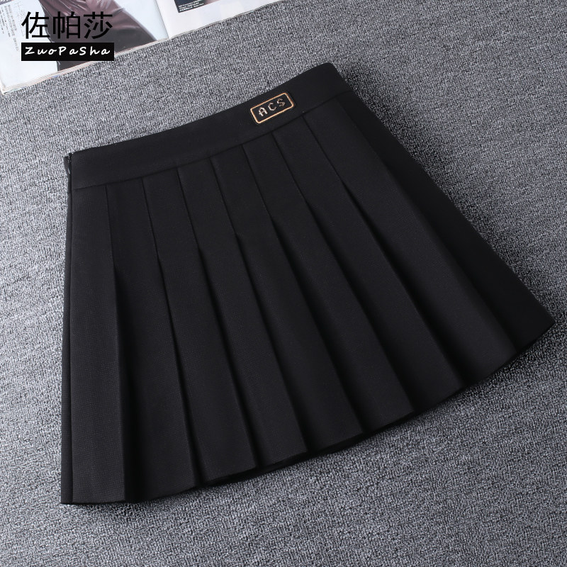 秋冬毛呢半身裙女2021年新款高腰百褶裙伞裙a字裙子呢子靴裙短裙