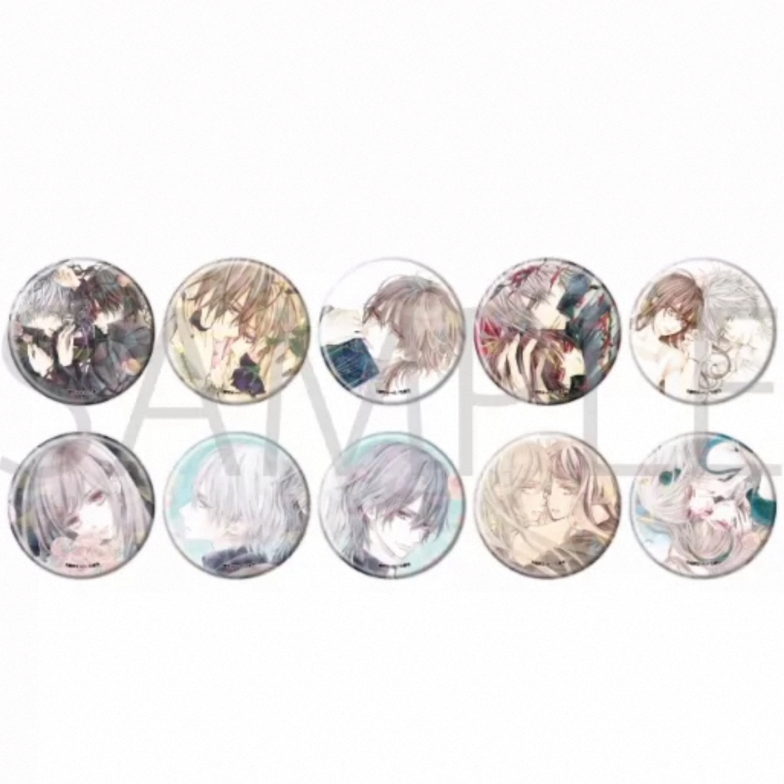 正版现货！日谷 吸血鬼骑士 A3原画亚克力卡徽章吧唧盲抽一发