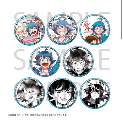 正版现货！日谷 入间同学入魔了 中外矿业雨衣吧唧徽章卡盲抽一发