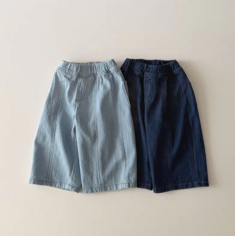 韩版ins男女通春秋长裤牛仔裤四季款宝宝衣服百搭潮范休闲裤童装