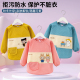 宝宝灯芯绒罩衣小孩吃饭围裙儿童秋冬长袖 护衣 画画衣外穿围裙新款