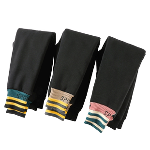 女童棉裤冬季加厚款外穿加绒宝宝蚕丝裤一条过冬儿童保暖打底裤子