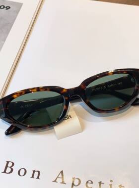 帕莎2026年新品太阳眼镜慵懒猫眼高级女士优雅个性潮流墨镜PS3075