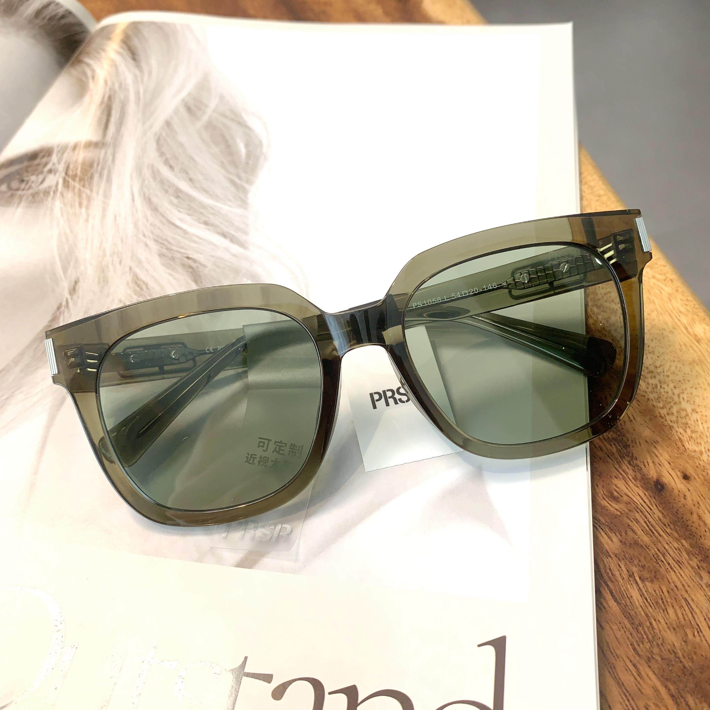 帕莎2024新款太阳镜女款潮时尚大框显瘦防紫外线gm墨镜男款PS1058