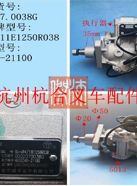 4D32G40-21100柴油泵总成 NJ-VP4/11E250R038国三柴油大泵