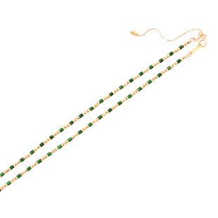 悦甄两戴款玉塔-18K金和田玉黑青玉耳夹