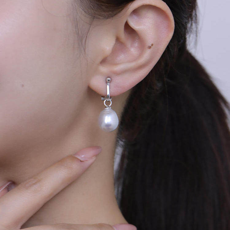 【直播间专享直降】(挂珠款)18K可换珠极光澳白巴洛克耳夹11-12mm,珠宝/钻石/翡翠,耳饰,淘宝优惠券,粉丝福利购,淘宝优惠卷