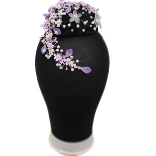 新款傣族独舞表演头饰滇南映少发饰古典舞少数民族舞台头饰一套