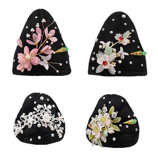 寒依疏影舞蹈头饰 寒依疏影头饰 桃李杯古典舞民族舞头饰来图定制