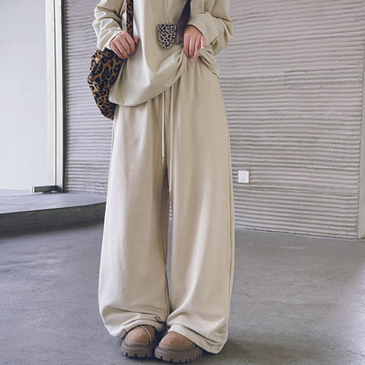 冷大娘秋冬男女中大童运动裤