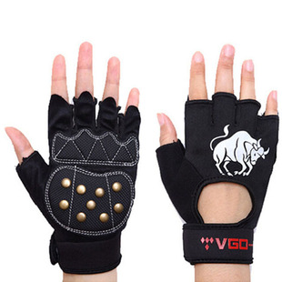 健身防磨手套轮滑运动防滑护手花式刹车保护手掌男女滑板极限半指
