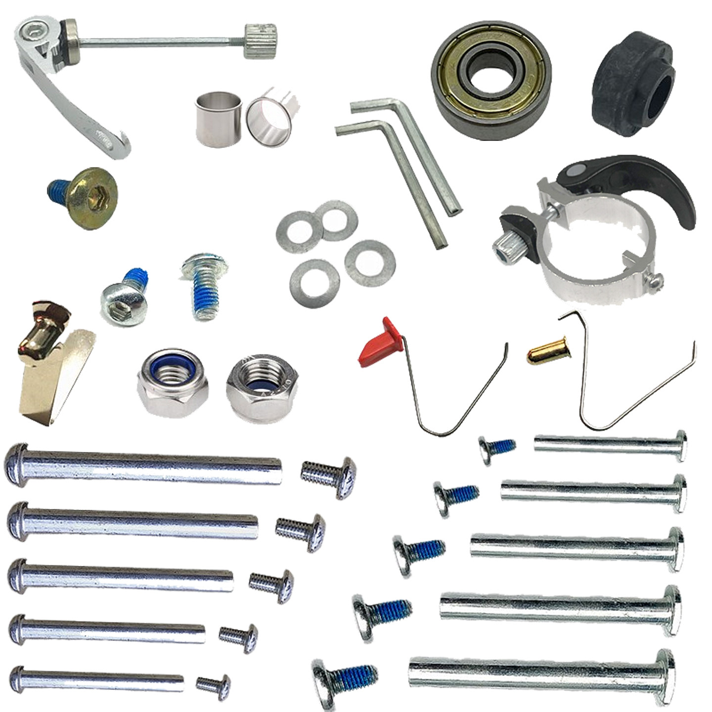 童车滑板车配件穿钉对丝螺丝母儿童升降锁扣塑料螺旋内外丝卡黄豆,玩具/童车/益智/积木/模型,童车配件,淘宝优惠券,粉丝福利购,淘宝优惠卷